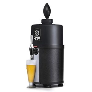 Chopeira Portátil 3,5 Litros Cervejeira Refrigerada Gelo Chopp - Preto